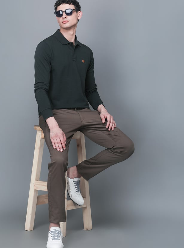 FAHRENHEIT Solid Polo T-shirt