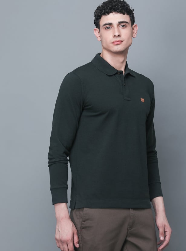 FAHRENHEIT Solid Polo T-shirt