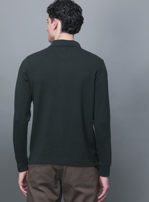 FAHRENHEIT Solid Polo T-shirt