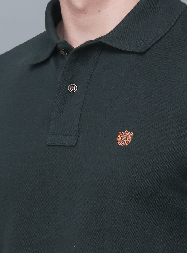 FAHRENHEIT Solid Polo T-shirt