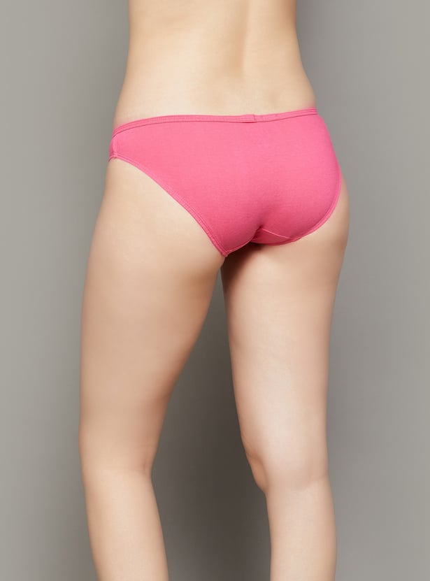 ENAMOR Assorted Bikini Panties - Pack of 3