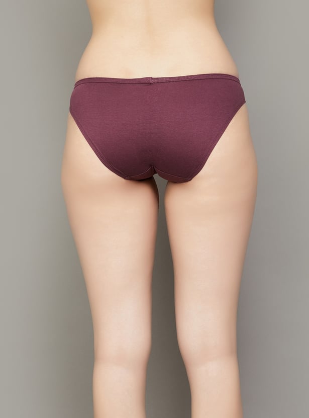 ENAMOR Assorted Bikini Panties - Pack of 3