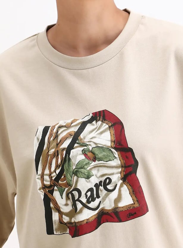 RAREISM Graphic Print Oversized T-shirt