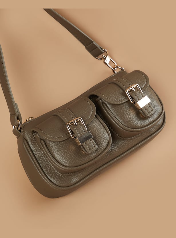 GINGER Textured Sling Bag