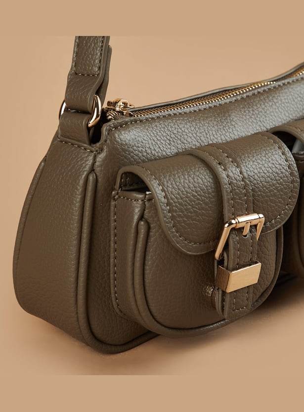 GINGER Textured Sling Bag