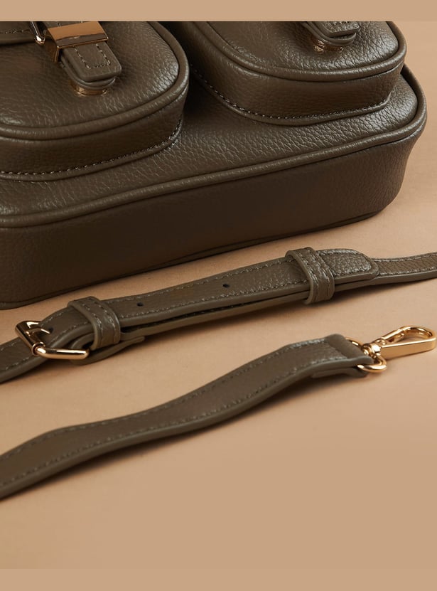 GINGER Textured Sling Bag