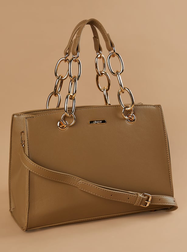 GINGER Solid Handheld Bag