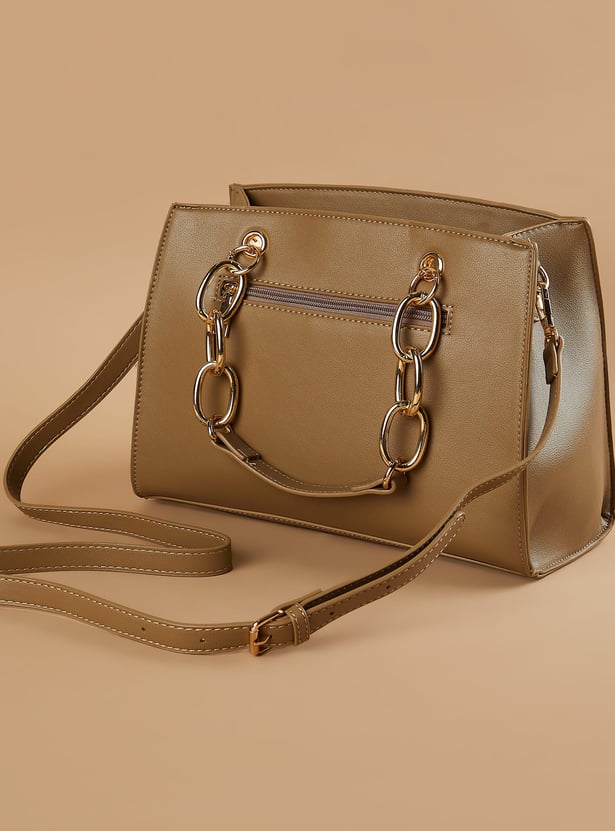 GINGER Solid Handheld Bag