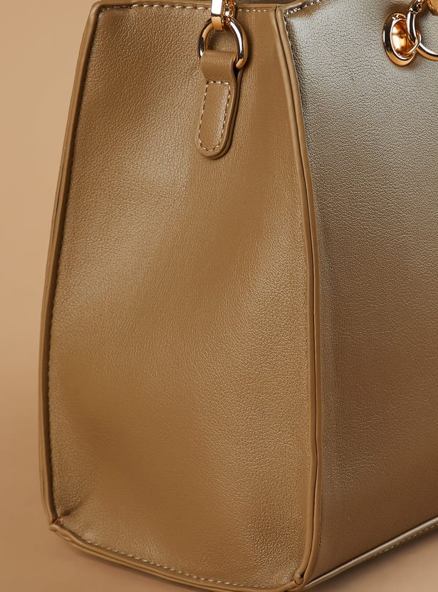 GINGER Solid Handheld Bag