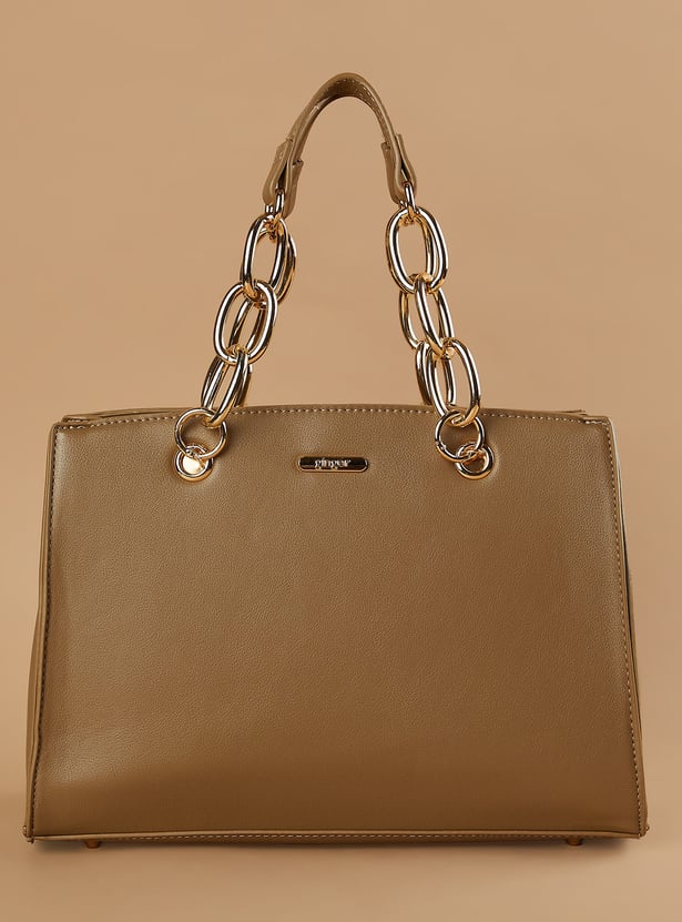 GINGER Solid Handheld Bag