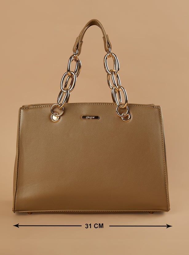 GINGER Solid Handheld Bag