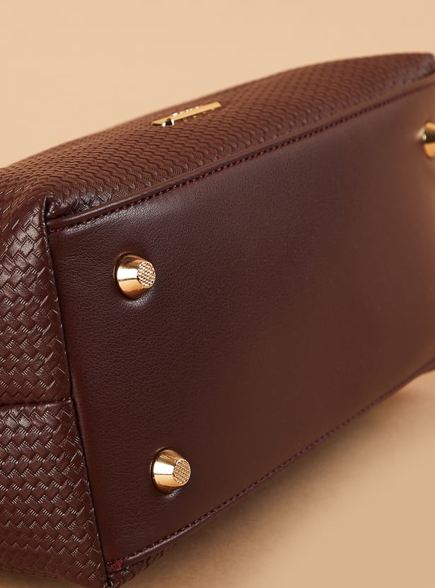 CODE Textured Shoulder Bag