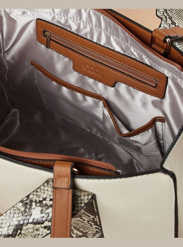 CODE Printed Laptop Bag