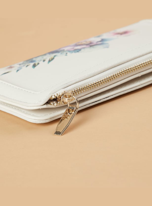 GINGER Floral Print Bi-Fold Wallet