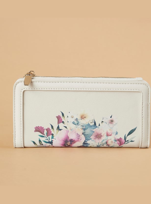 GINGER Floral Print Bi-Fold Wallet