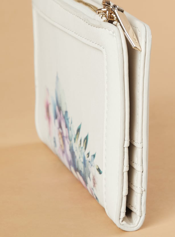 GINGER Floral Print Bi-Fold Wallet