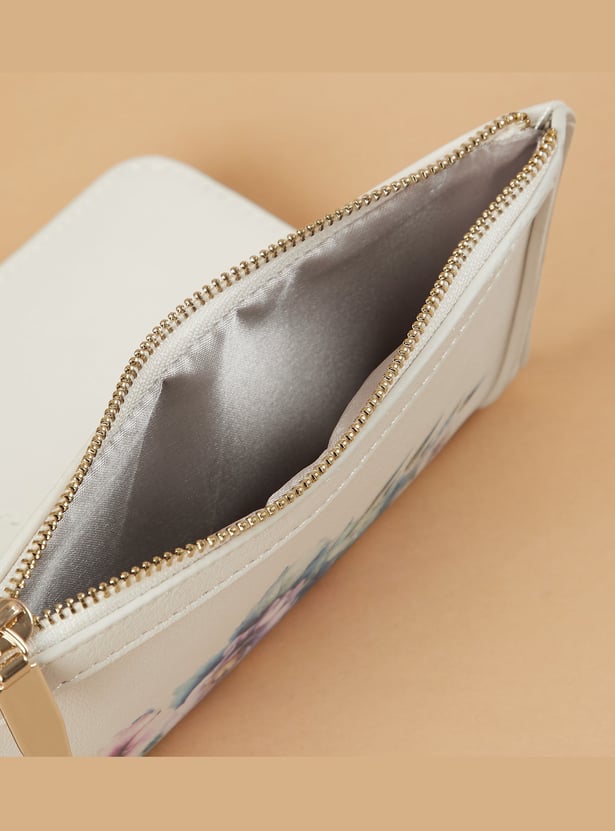 GINGER Floral Print Bi-Fold Wallet