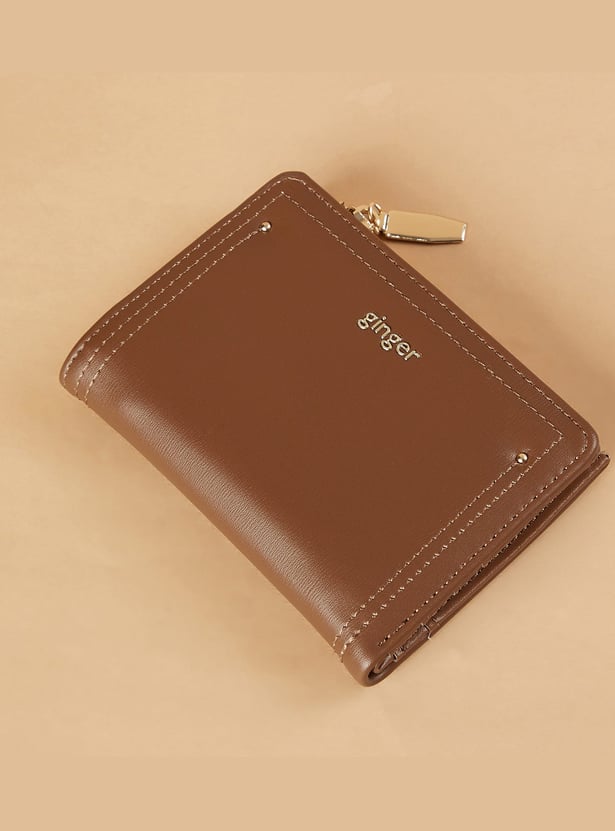 GINGER Solid Bi-Fold Wallet
