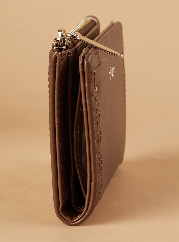 GINGER Solid Bi-Fold Wallet