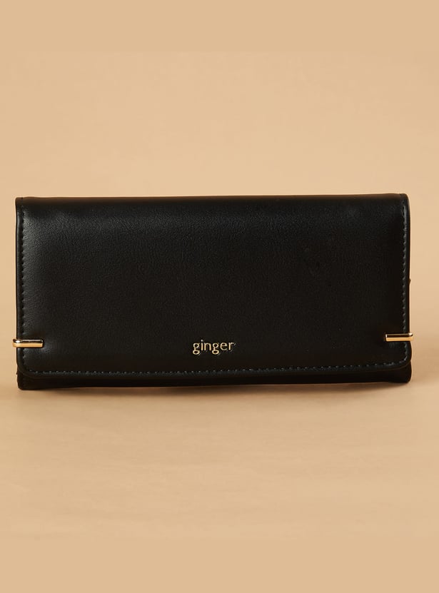GINGER Solid Flap Wallet
