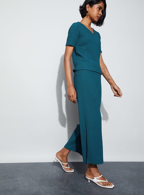 CODE Textured Trousers