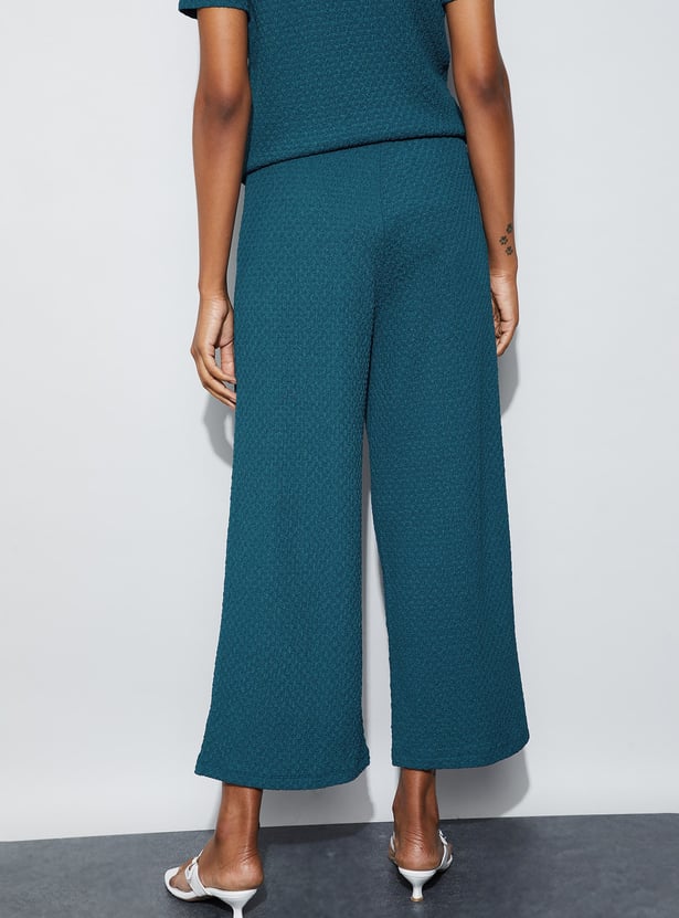CODE Textured Trousers