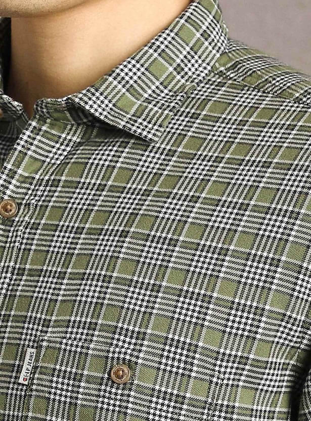 LP JEANS Checked Regular Shirt