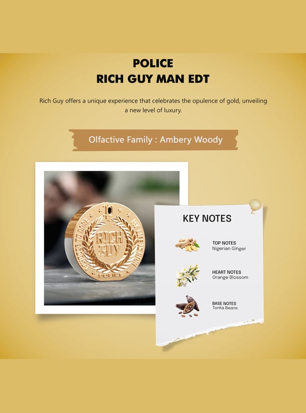 POLICE Rich Guy Eau De Toilette - 100ml