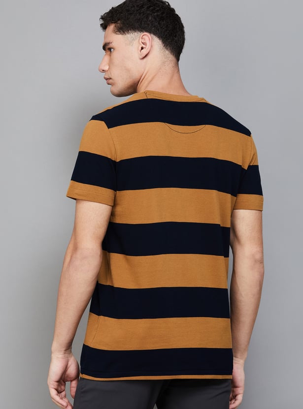 US POLO ASSN Striped Crew Neck T-shirt
