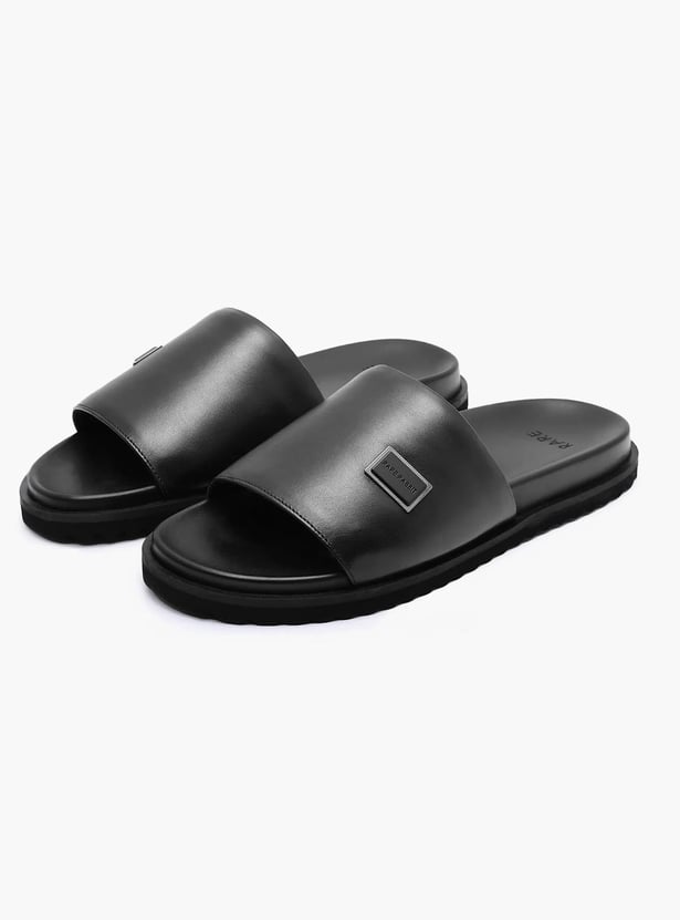 RARE RABBIT Camden Leather Sliders