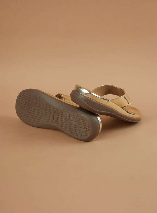 CODE Glossy Heeled Sandals