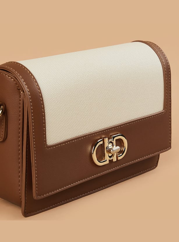 GINGER Colourblocked Sling Bag