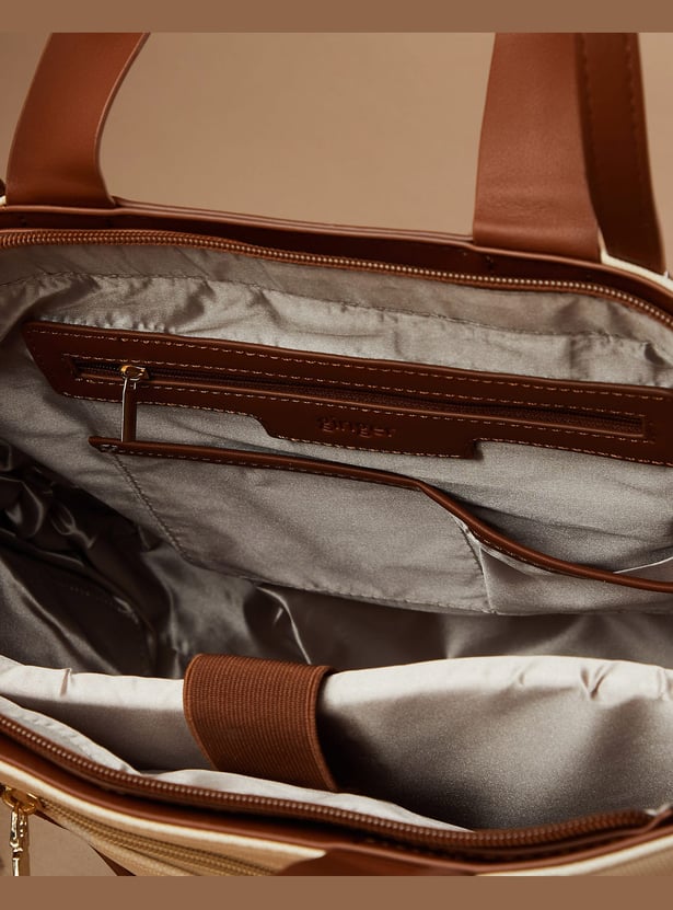 GINGER Colourblock Laptop Bag