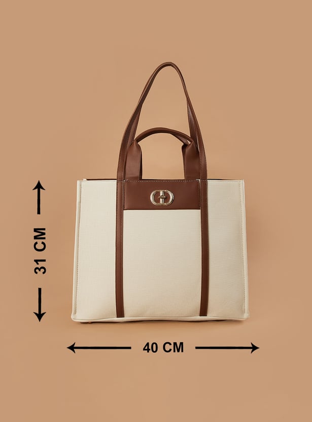 GINGER Colourblock Laptop Bag