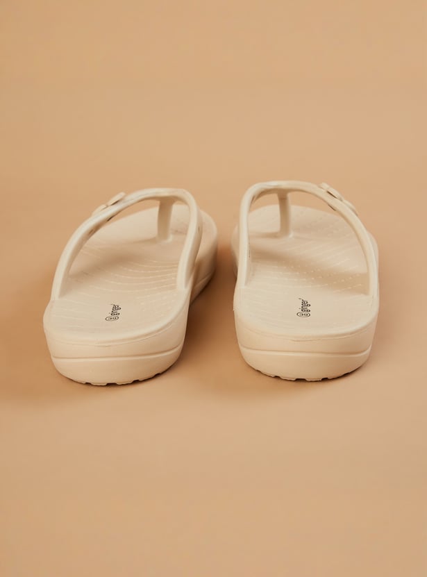 GINGER Applique Flip-Flops