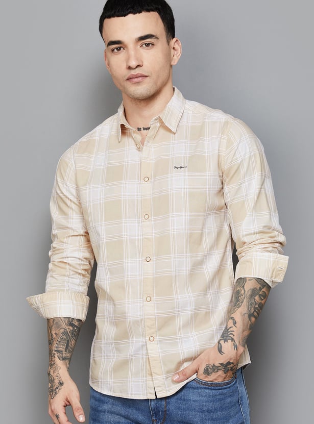 PEPE JEANS Checked Regular Fit Shirt