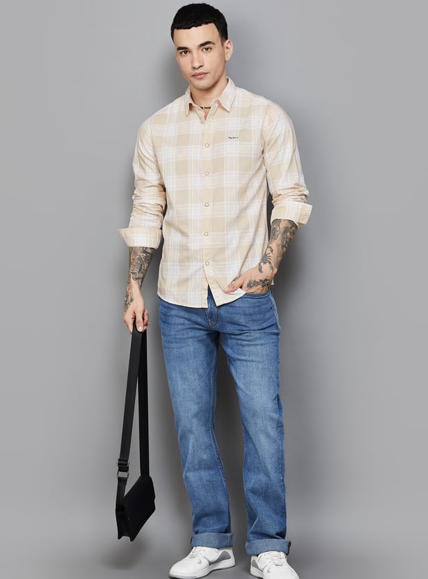 PEPE JEANS Checked Regular Fit Shirt