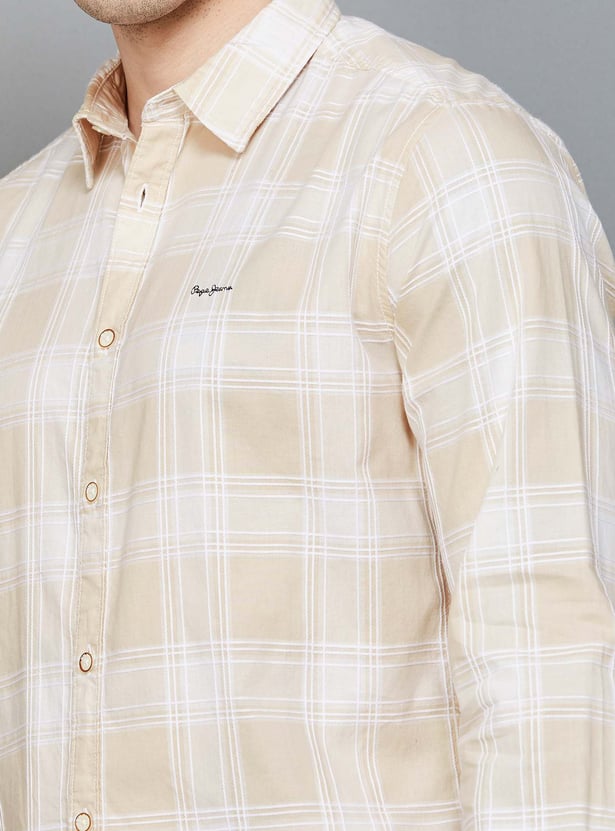 PEPE JEANS Checked Regular Fit Shirt