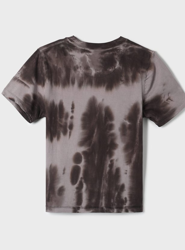 KIDSVILLE Boys Metallic Batman Print T-shirt