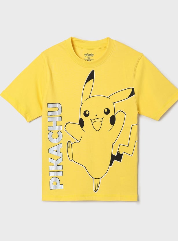 KIDSVILLE Boys Pokemon Print T-shirt