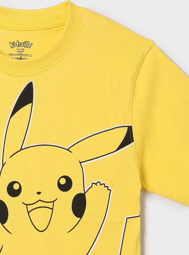 KIDSVILLE Boys Pokemon Print T-shirt