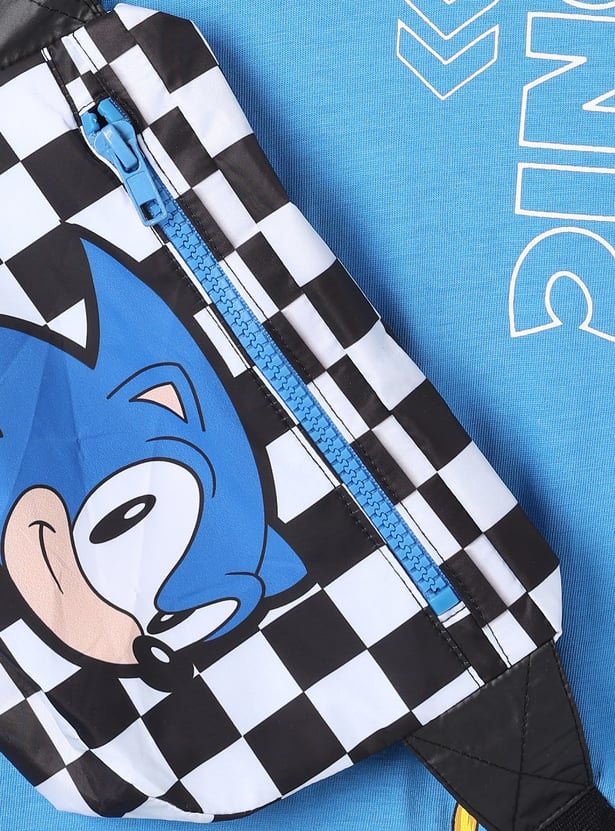 KIDSVILLE Boys Sonic the Hedgehog Print T-shirt