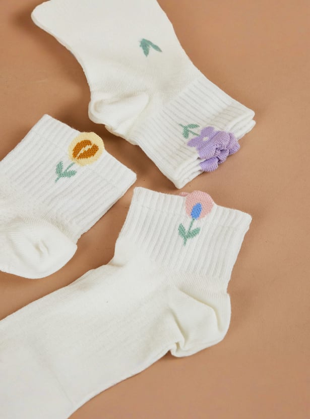 GINGER Knitted Socks - Pack of 3
