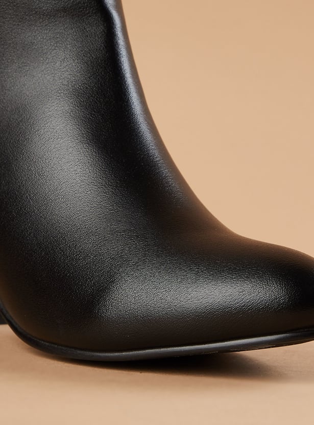 GINGER Block Heel Boots