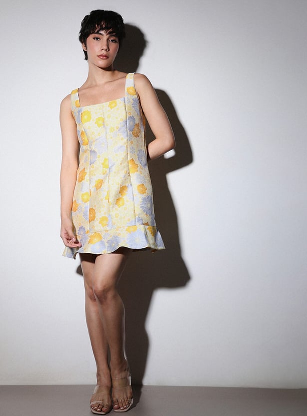 ONLY Floral Print Mini Dress