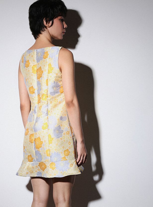 ONLY Floral Print Mini Dress