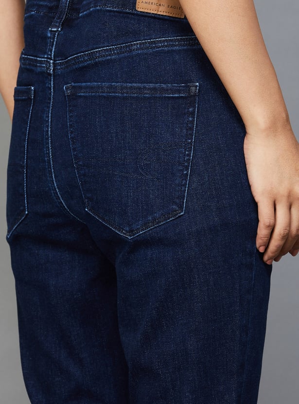 AMERICAN EAGLE Washed Flared Jeans