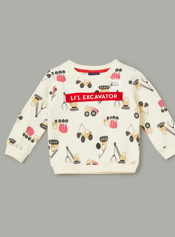 JUNIORS Graphic Print Sweatshirt