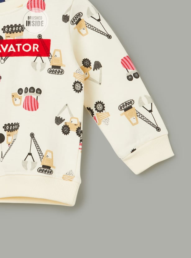 JUNIORS Graphic Print Sweatshirt