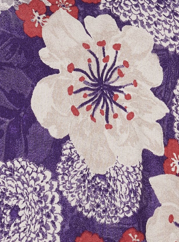 W Floral Print Straight Kurta